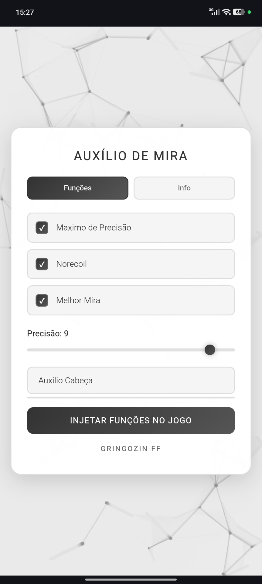 Auxílio de Mira Precisão